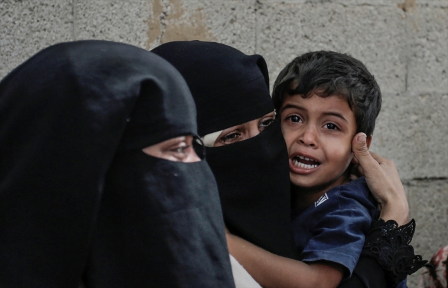 Gazze şehidini uğurladı